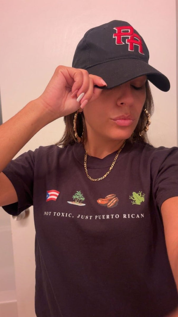 NOT TOXIC JUST PUERTO RICAN - TeeHeeUSCo - T-Shirt