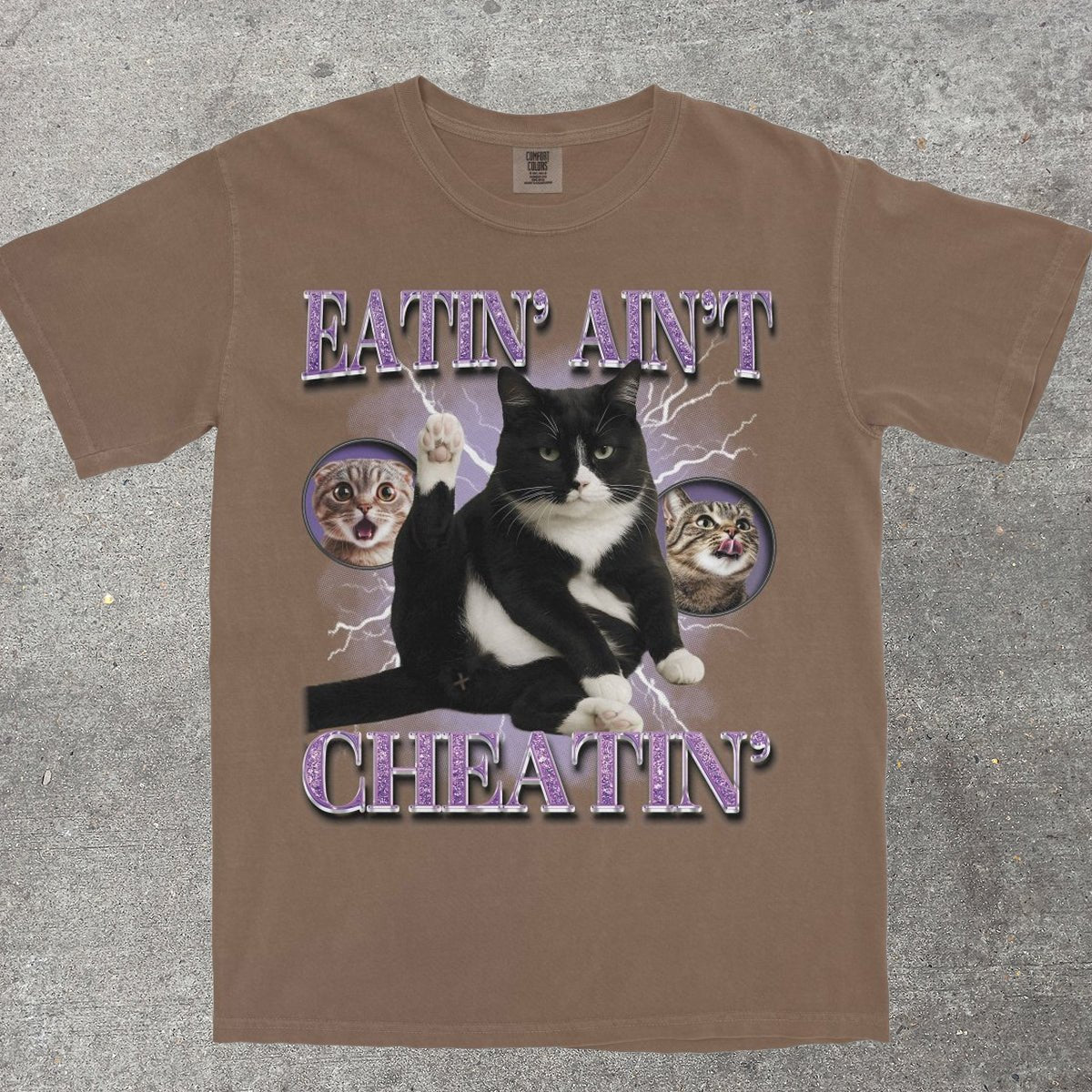 EATIN' AIN'T CHEATIN' - TeeHeeUSCo - T-Shirt