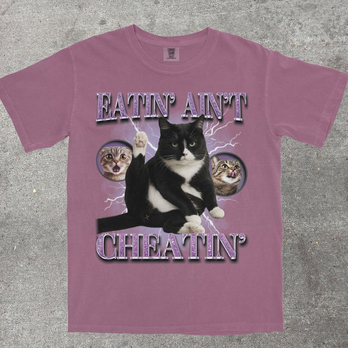 EATIN' AIN'T CHEATIN' - TeeHeeUSCo - T-Shirt