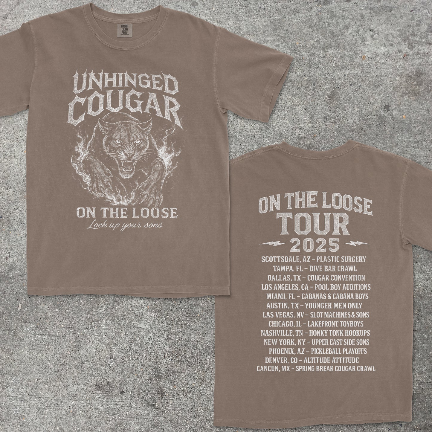UNHINGED COUGAR ON THE LOOSE
