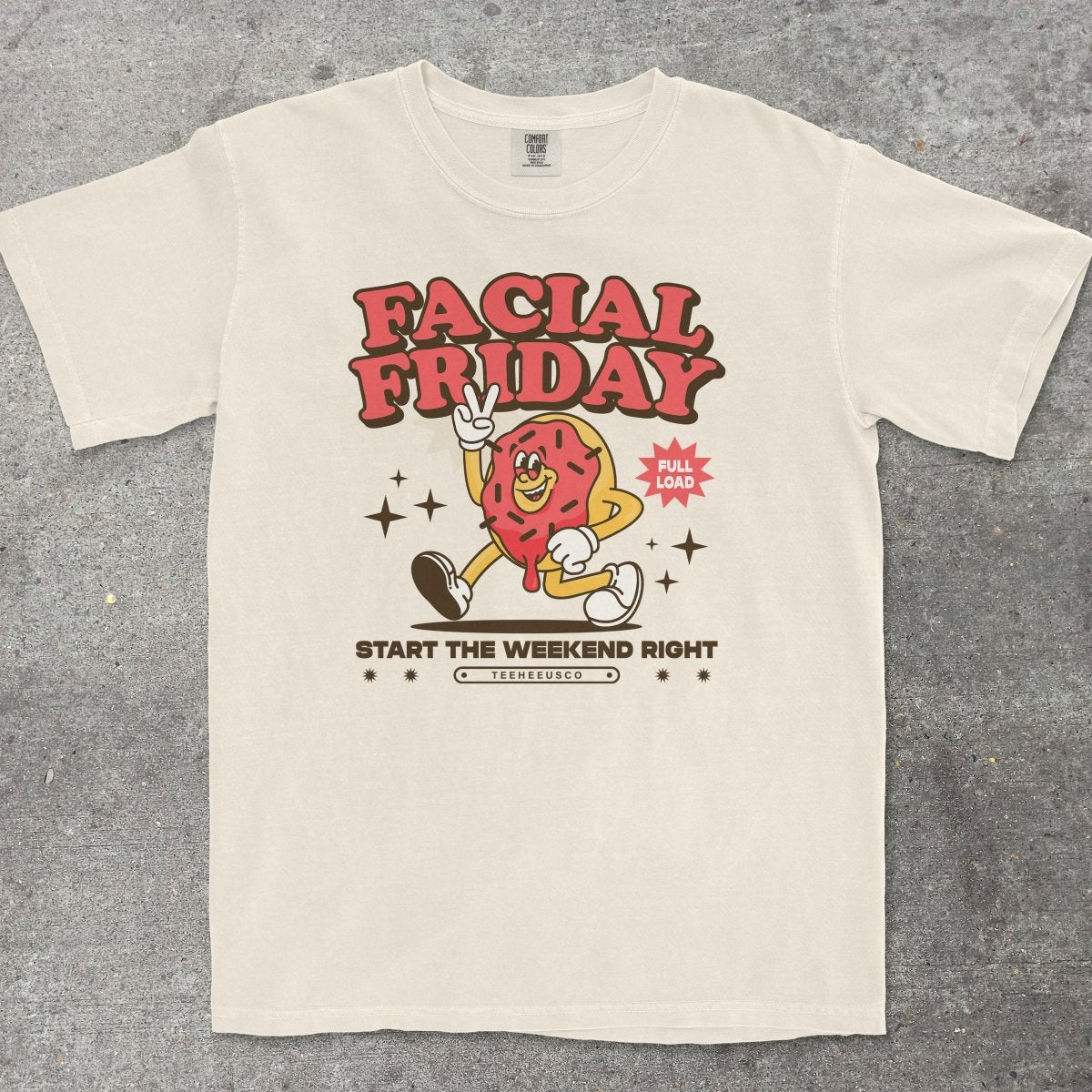 FACIAL FRIDAY - TeeHeeUSCo - T-Shirt