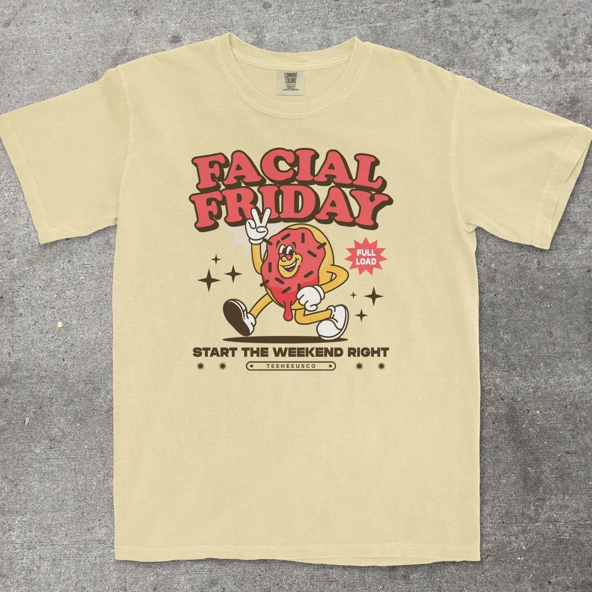FACIAL FRIDAY - TeeHeeUSCo - T-Shirt