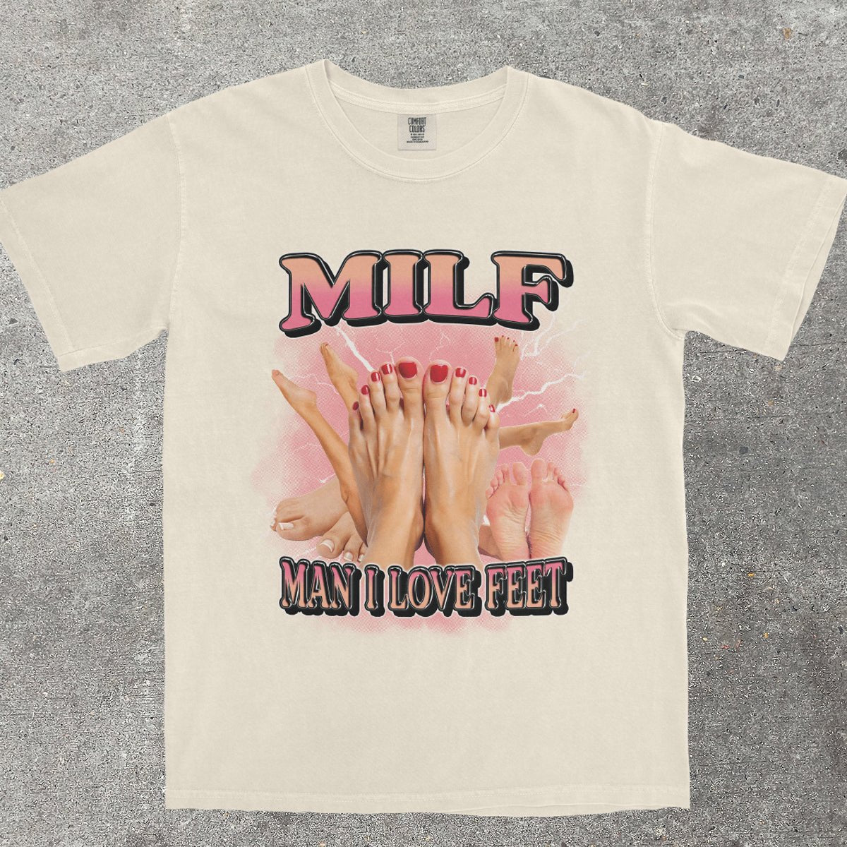 M*LF MAN I LOVE FEET - TeeHeeUSCo - T-Shirt