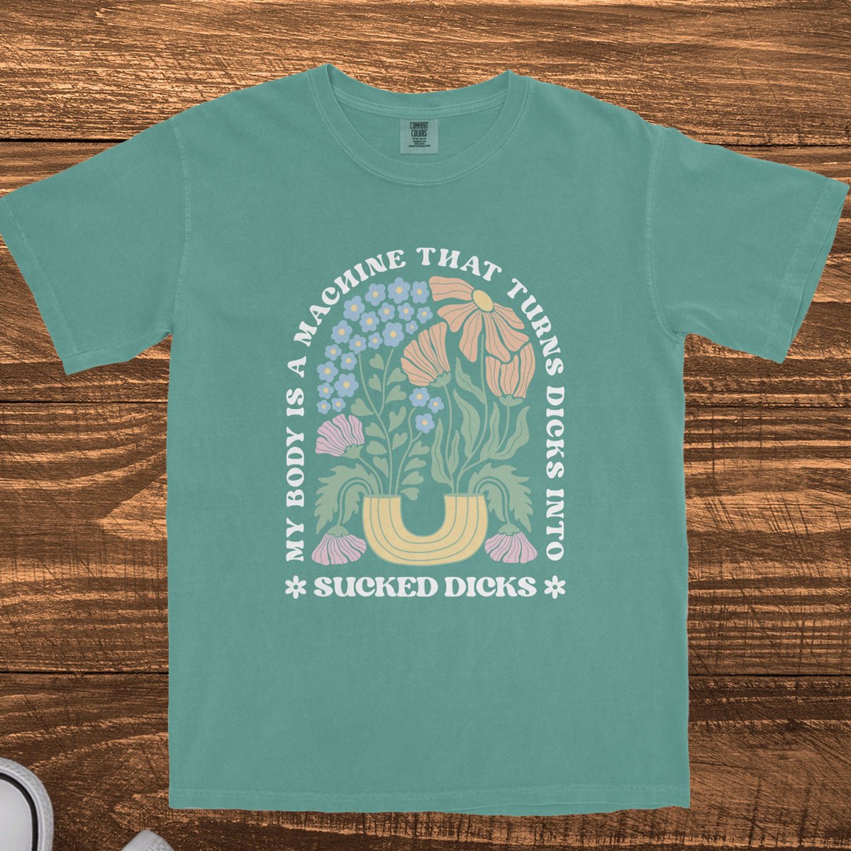MY BODY IS A MACHINE - TeeHeeUSCo - T-Shirt
