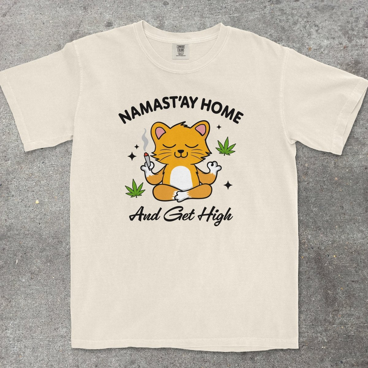 NAMAST'AY HOME - TeeHeeUSCo - T-Shirt