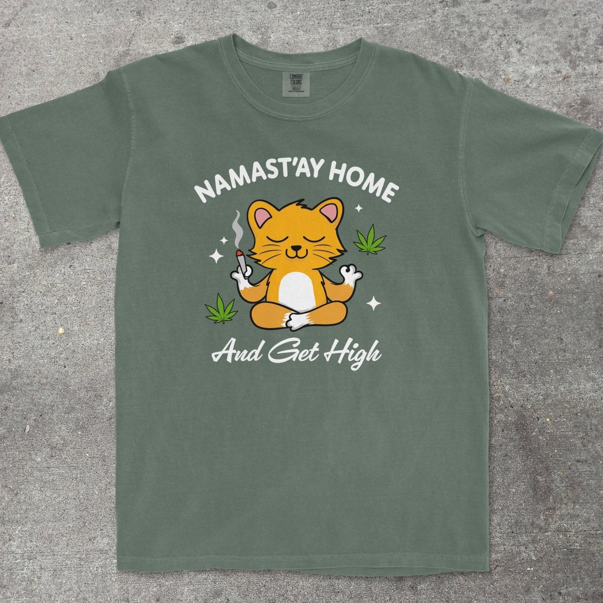 NAMAST'AY HOME - TeeHeeUSCo - T-Shirt