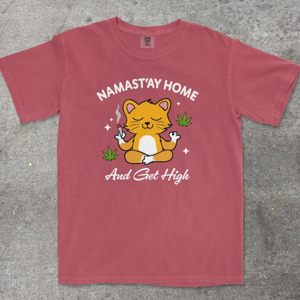 NAMAST'AY HOME - TeeHeeUSCo - T-Shirt