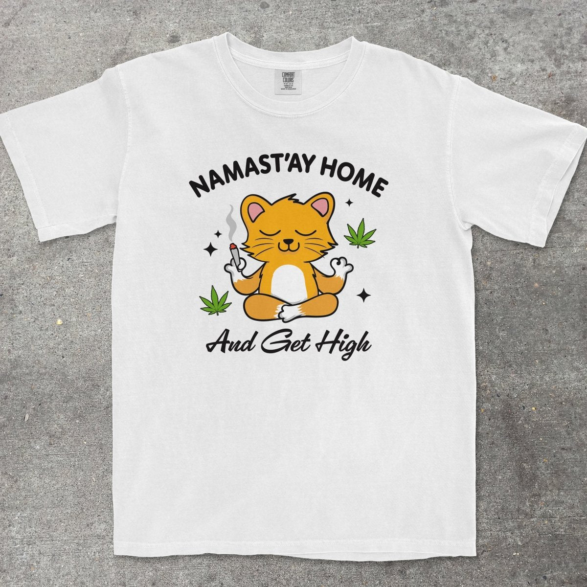 NAMAST'AY HOME - TeeHeeUSCo - T-Shirt