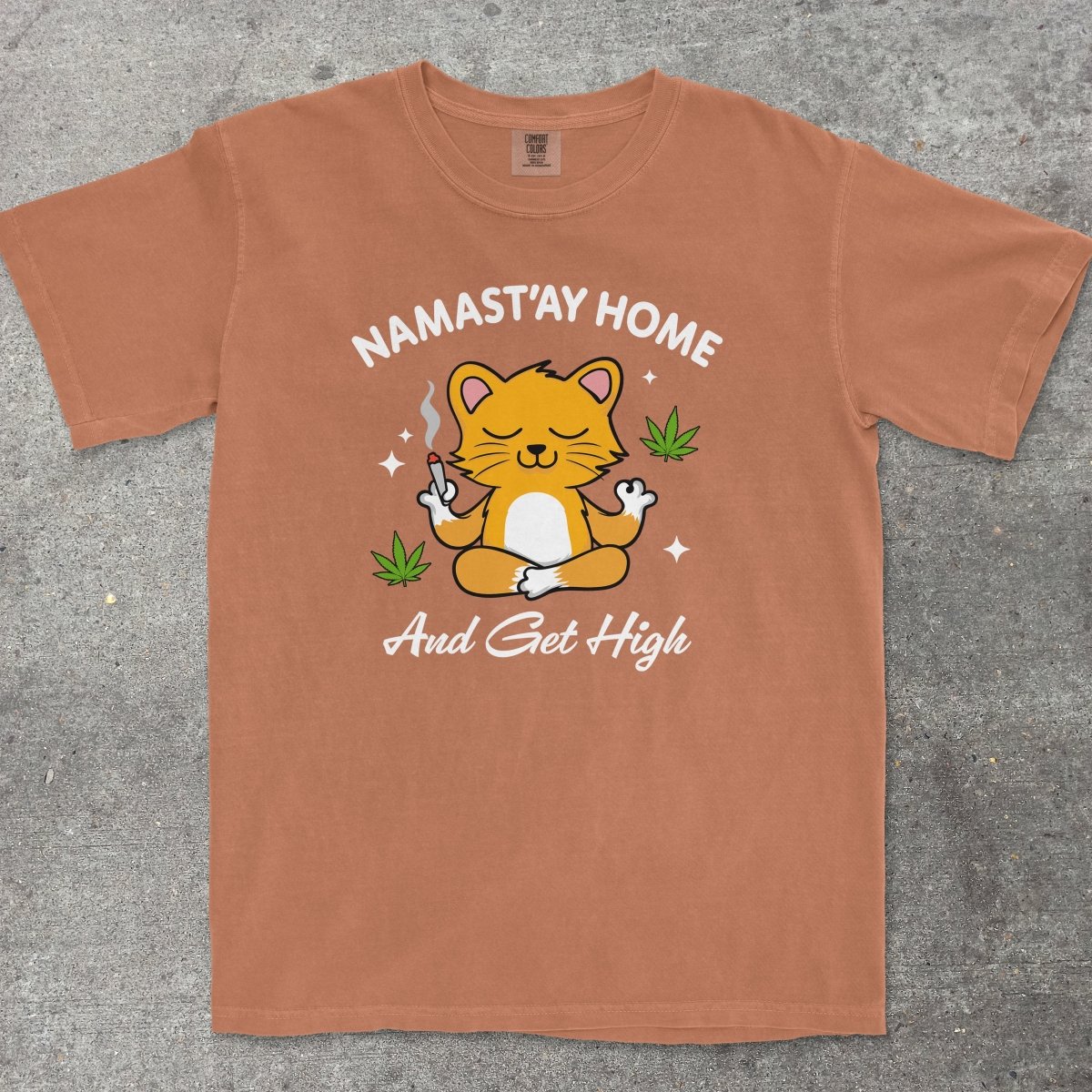 NAMAST'AY HOME - TeeHeeUSCo - T-Shirt