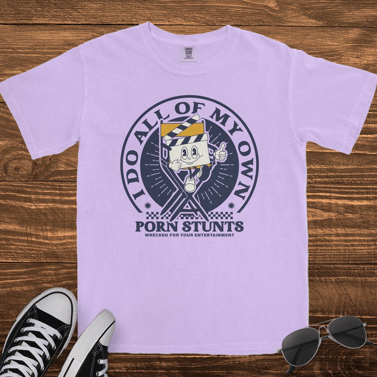 P0RN STUNTS - TeeHeeUSCo - T-Shirt
