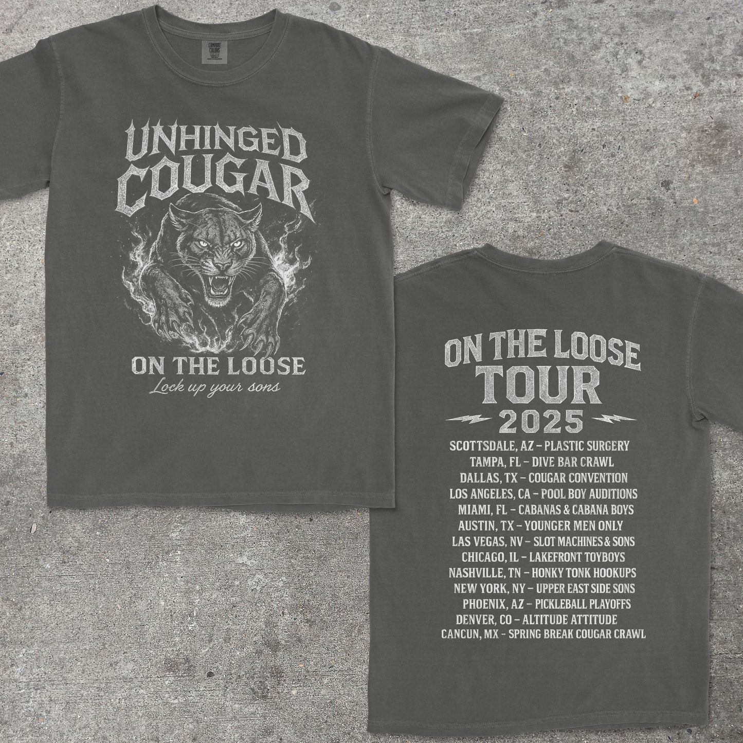 UNHINGED COUGAR ON THE LOOSE
