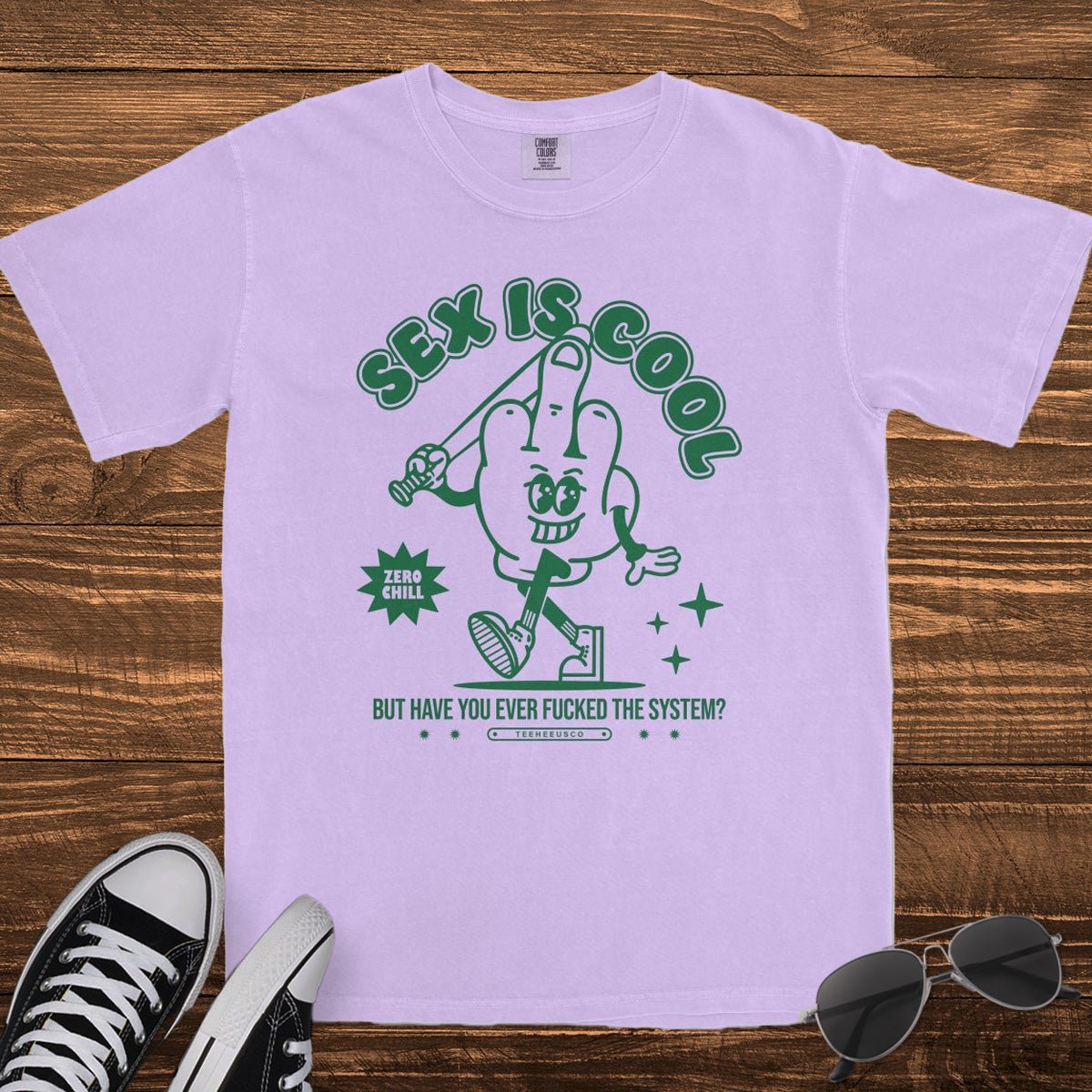 S*X IS COOL, BUT HAVE YOU EVER... - TeeHeeUSCo - T-Shirt