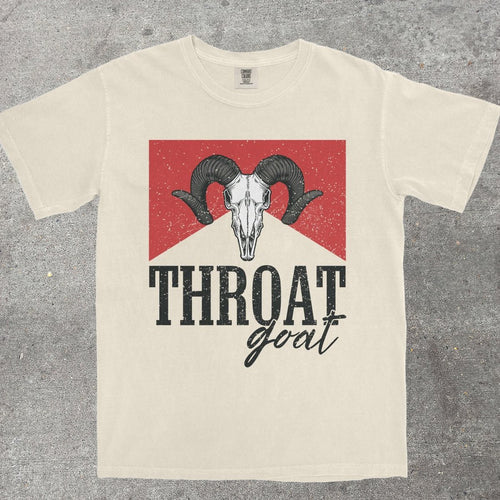 THROAT GOAT WESTERN - TeeHeeUSCo - T-Shirt