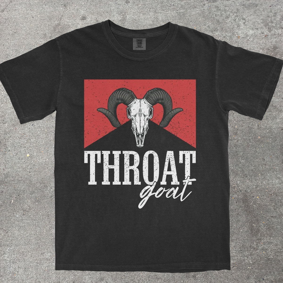 THROAT GOAT WESTERN - TeeHeeUSCo - T-Shirt