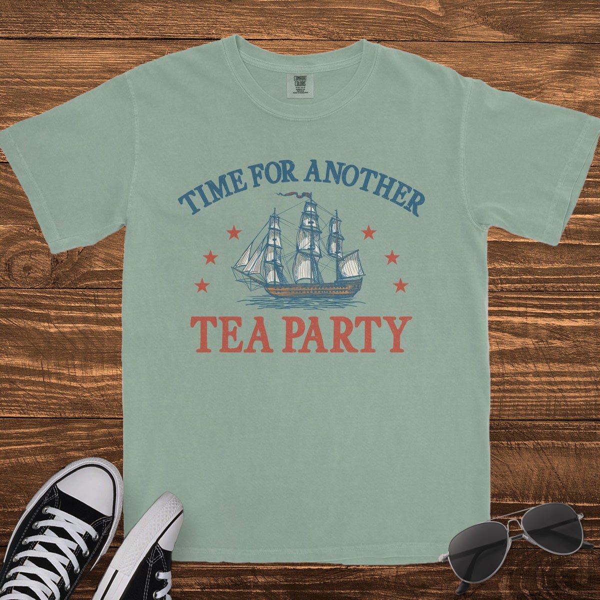 TIME FOR ANOTHER TEA PARTY - TeeHeeUSCo - T-Shirt