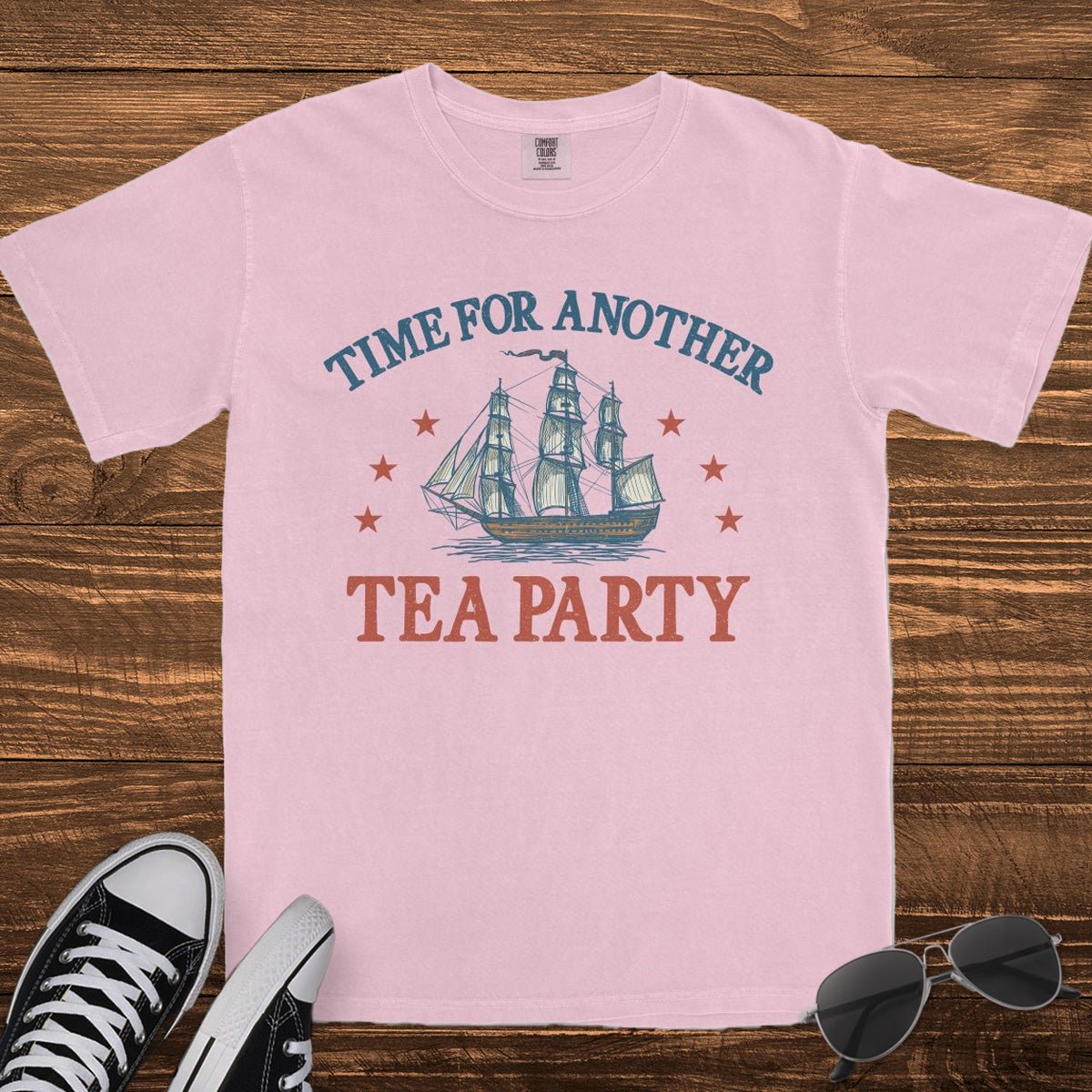 TIME FOR ANOTHER TEA PARTY - TeeHeeUSCo - T-Shirt