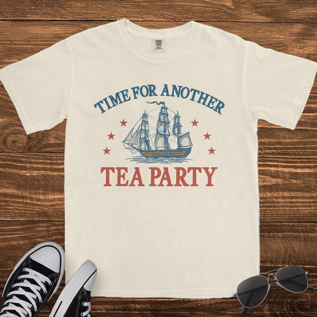 TIME FOR ANOTHER TEA PARTY - TeeHeeUSCo - T-Shirt