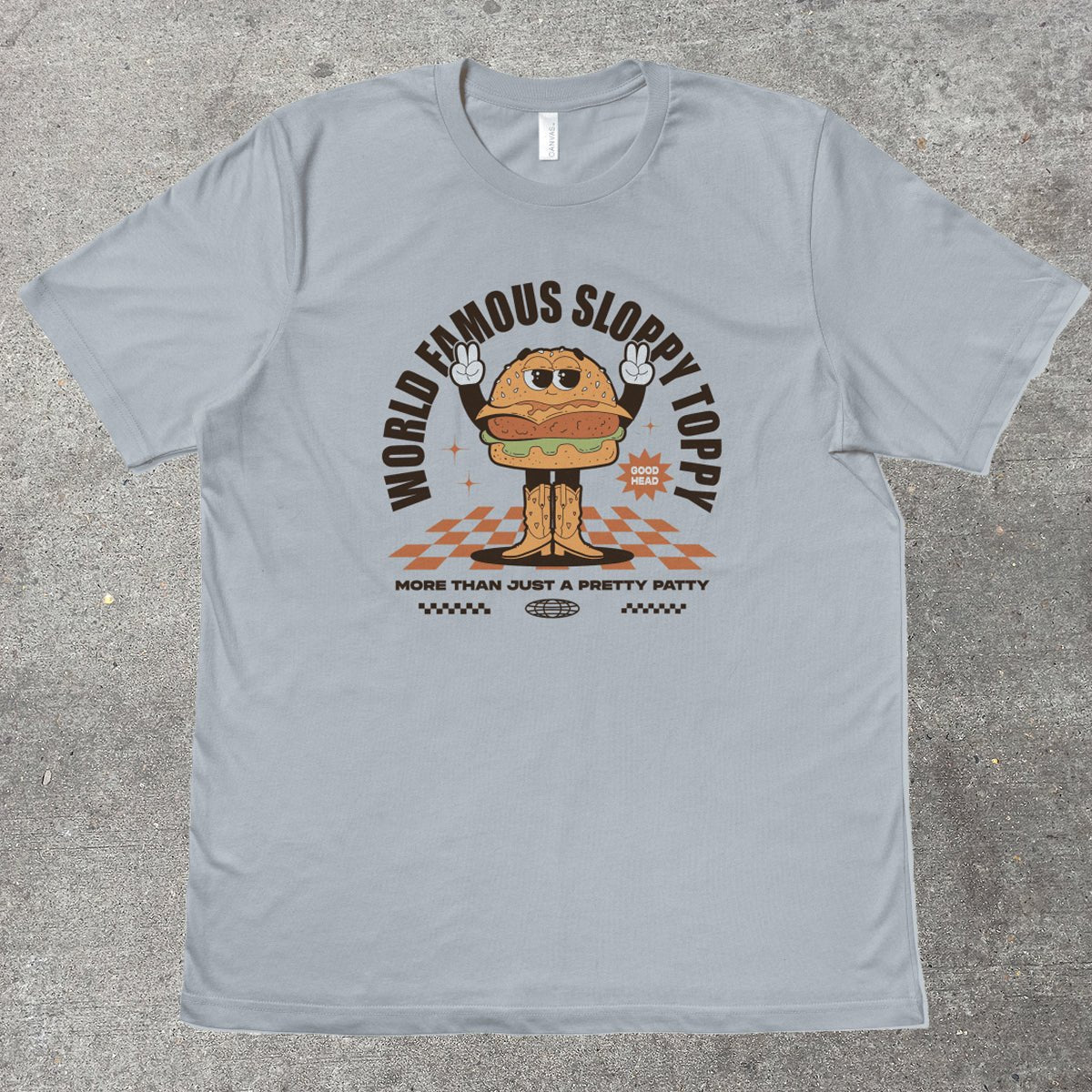 WORLD FAMOUS SLOPPY TOPPY - TeeHeeUSCo - T-Shirt