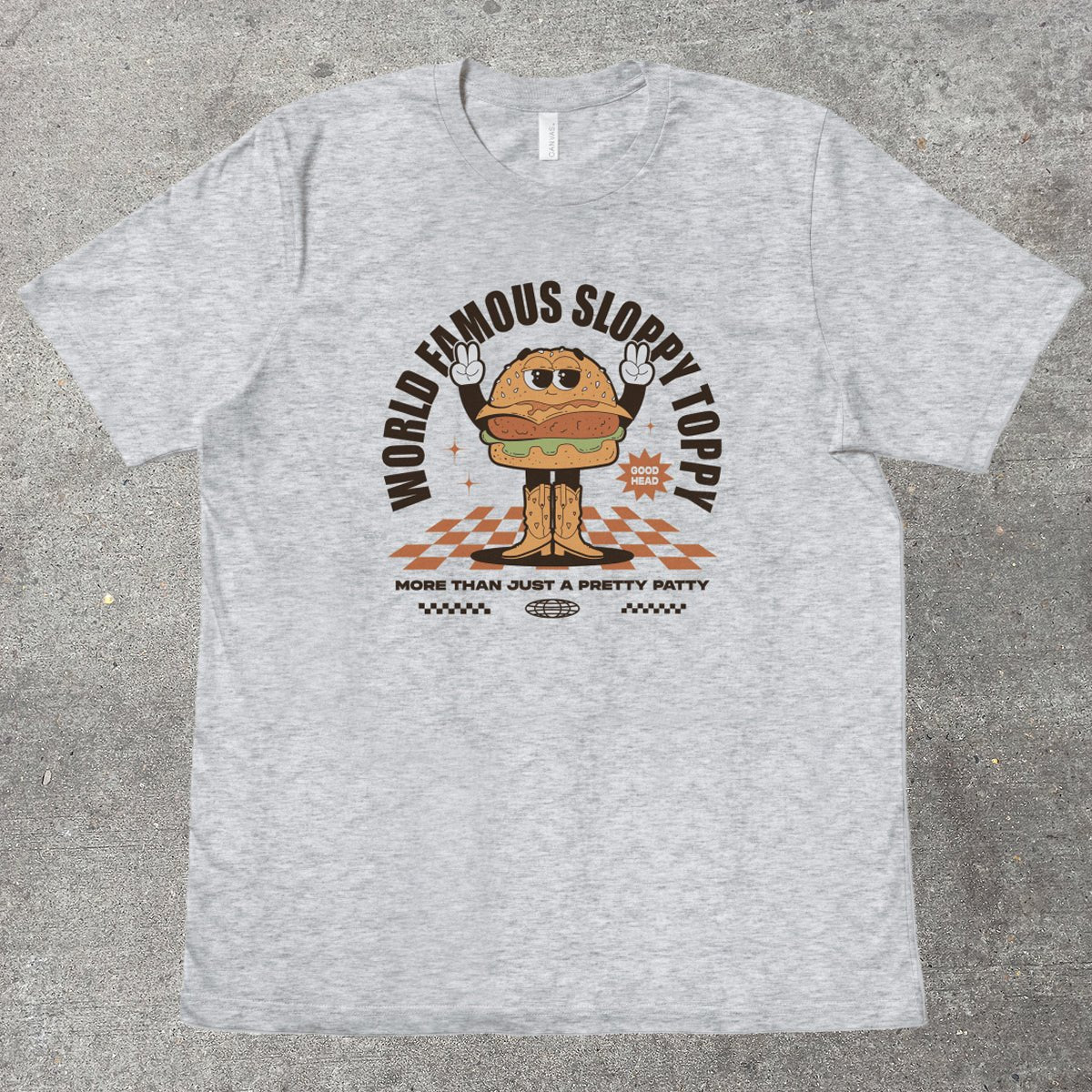 WORLD FAMOUS SLOPPY TOPPY - TeeHeeUSCo - T-Shirt