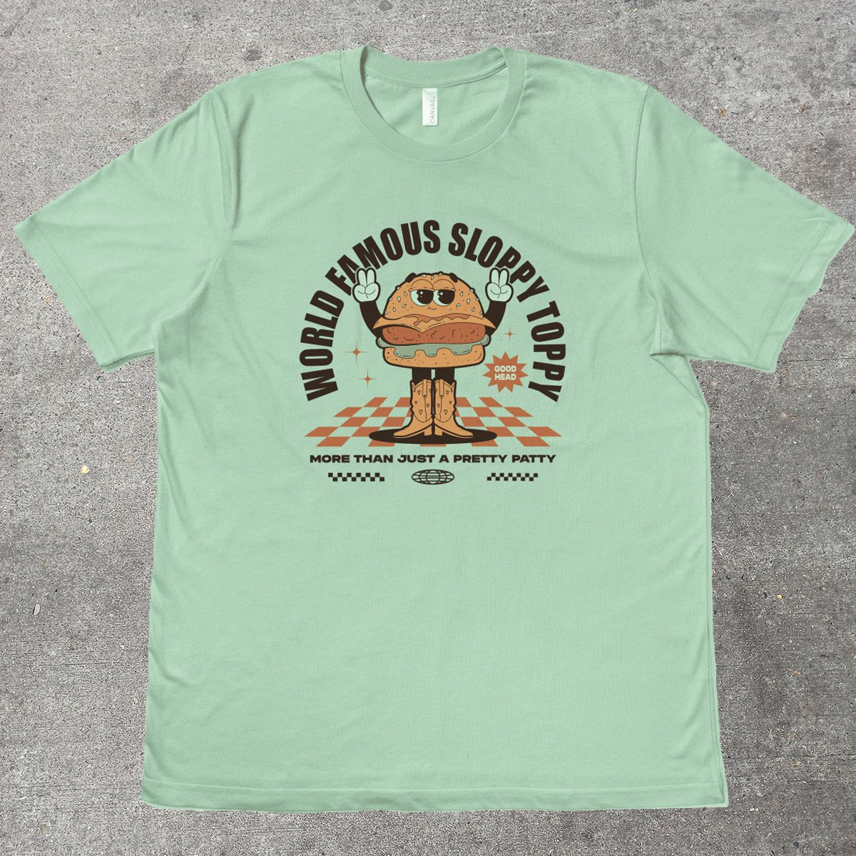 WORLD FAMOUS SLOPPY TOPPY - TeeHeeUSCo - T-Shirt
