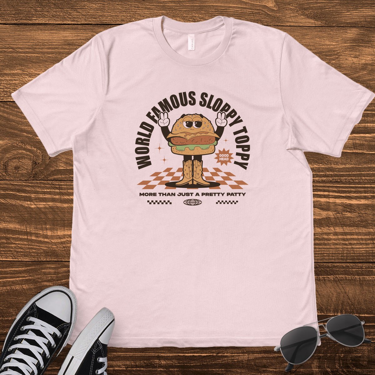 WORLD FAMOUS SLOPPY TOPPY - TeeHeeUSCo - T-Shirt