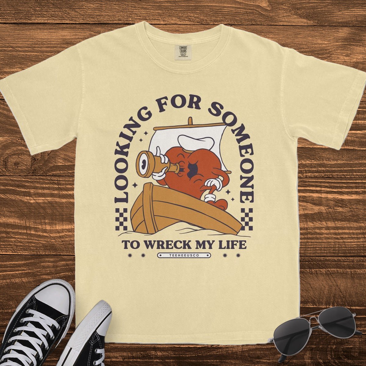 WRECK MY LIFE - TeeHeeUSCo - T-Shirt
