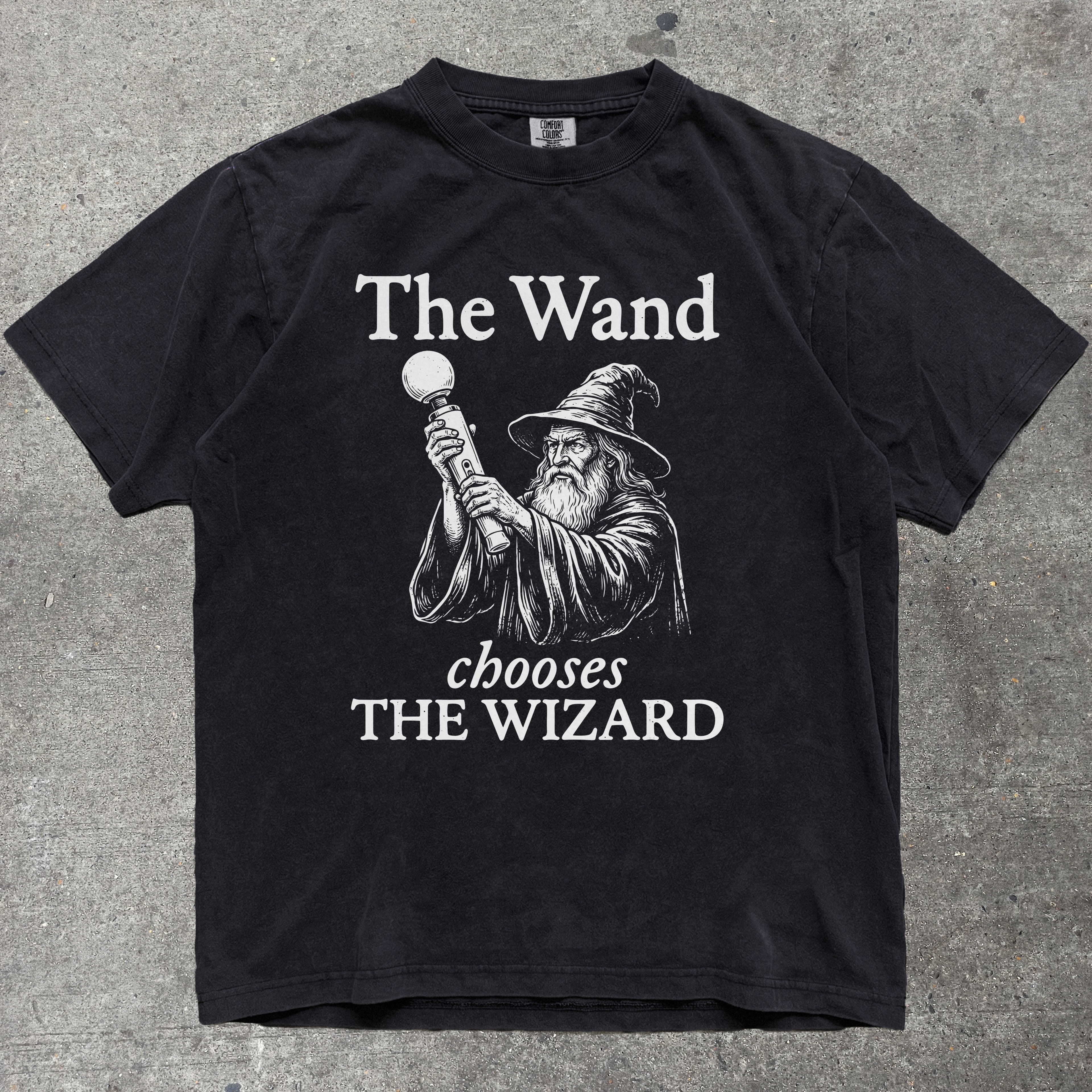 THE WAND CHOOSES THE WIZARD