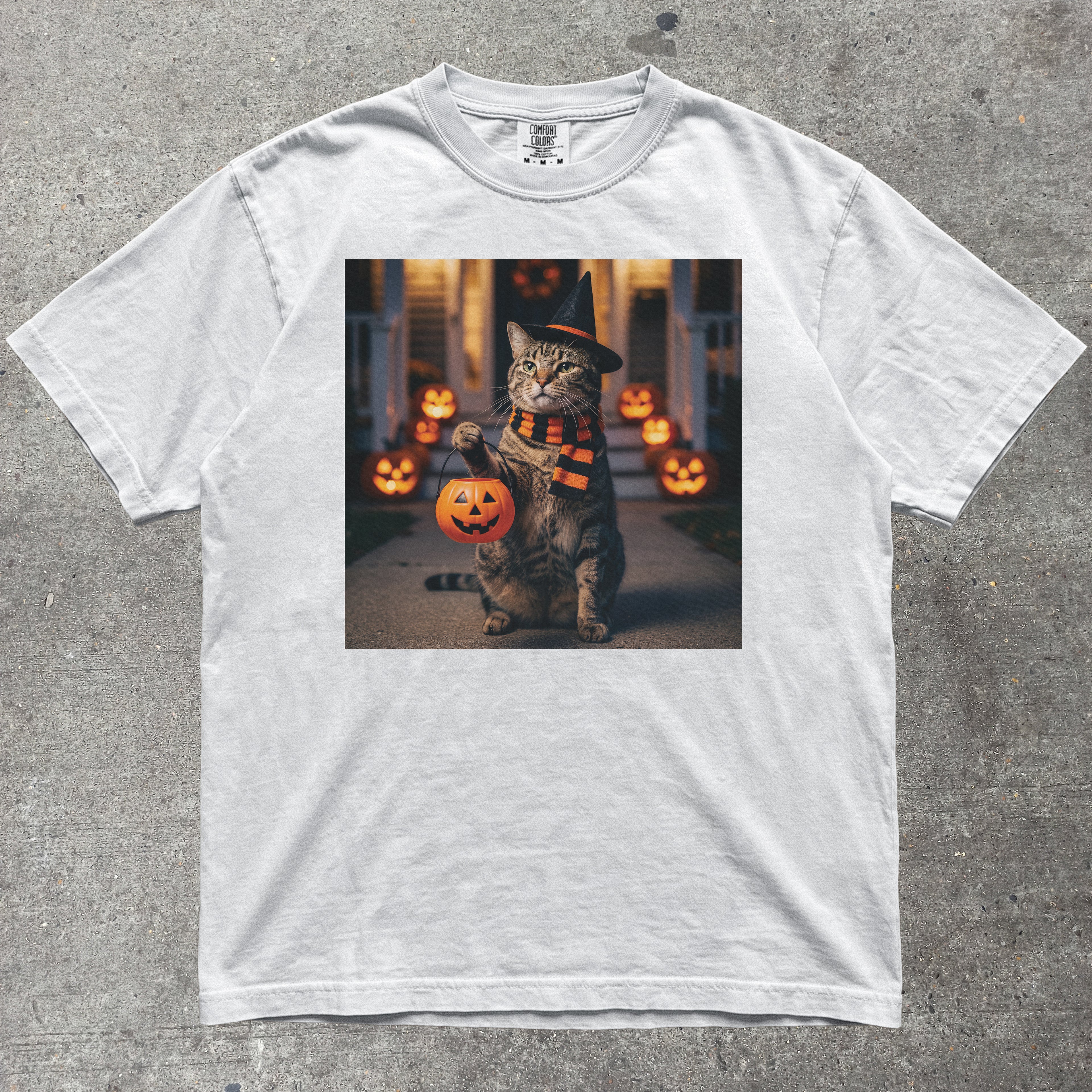 HALLOWEEN CAT SHIRT