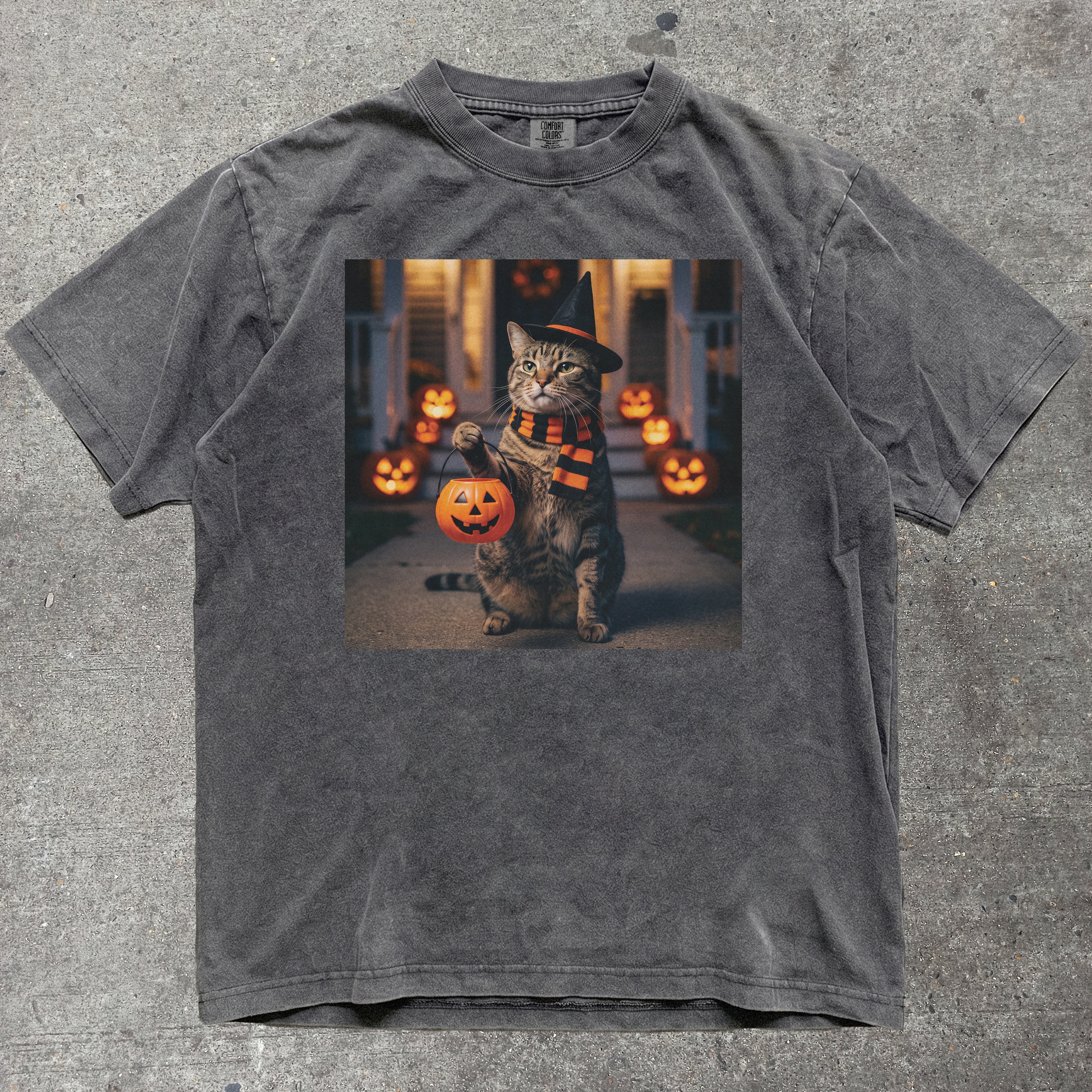 HALLOWEEN CAT SHIRT