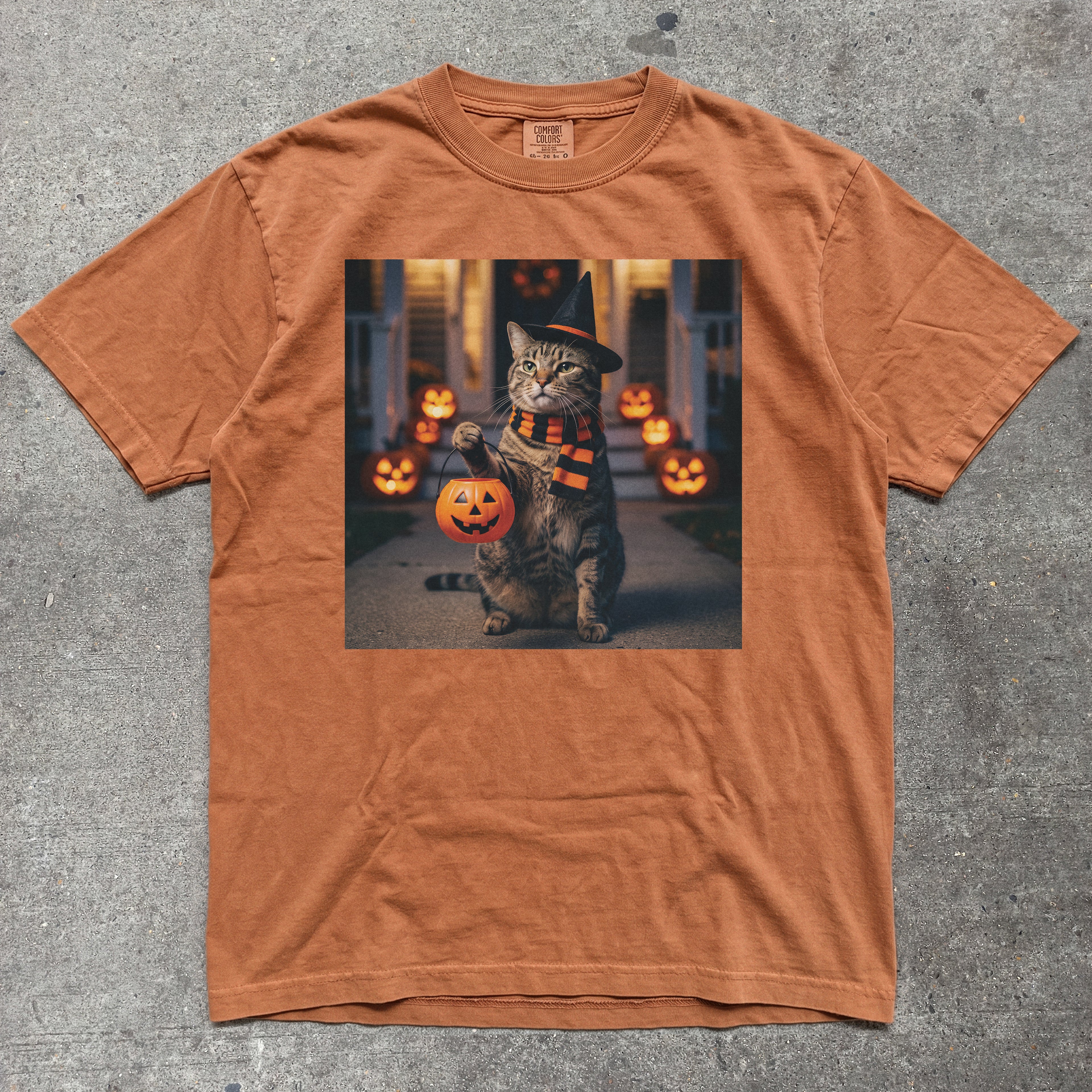 HALLOWEEN CAT SHIRT