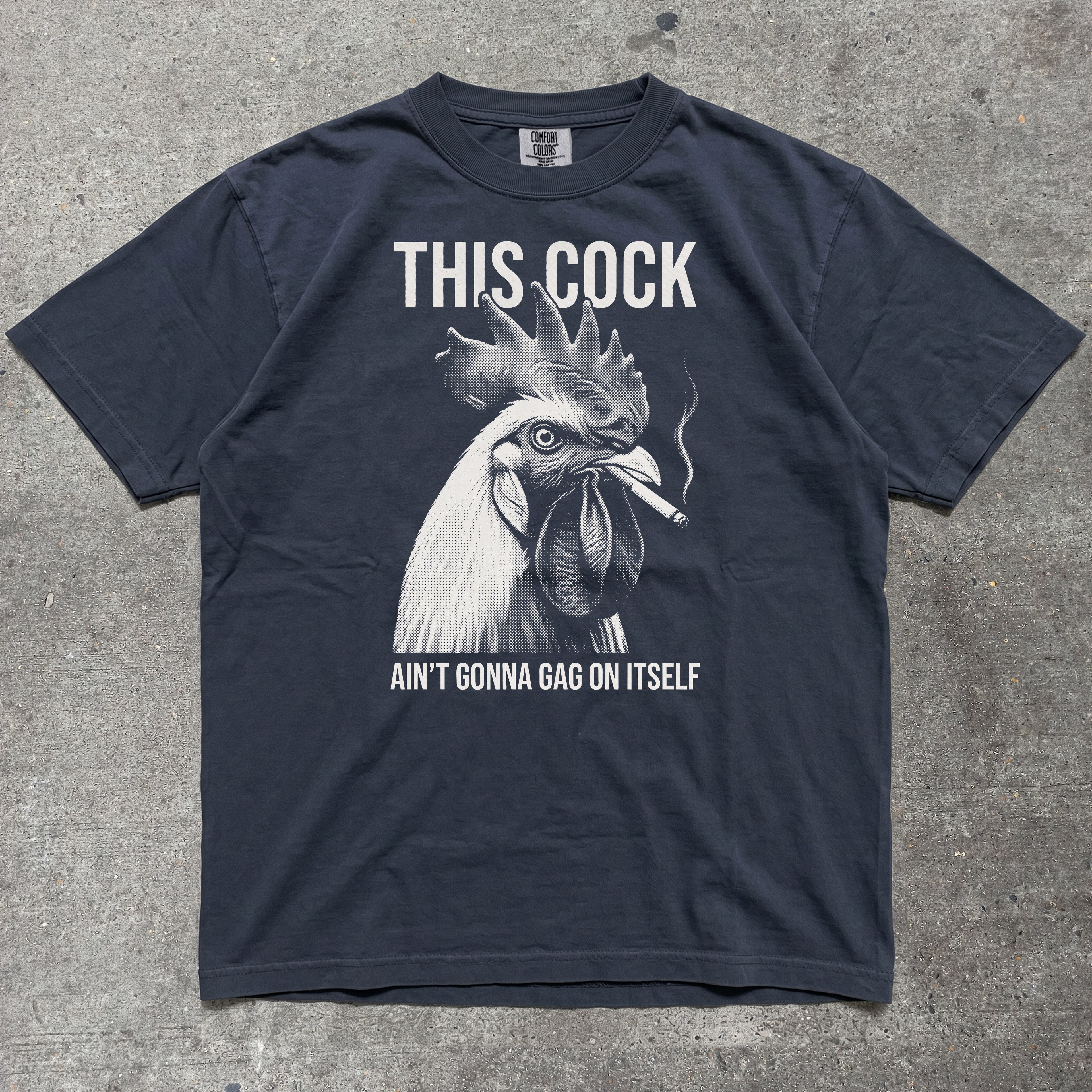 THIS COCK AIN'T GONNA GAG ON ITSELF