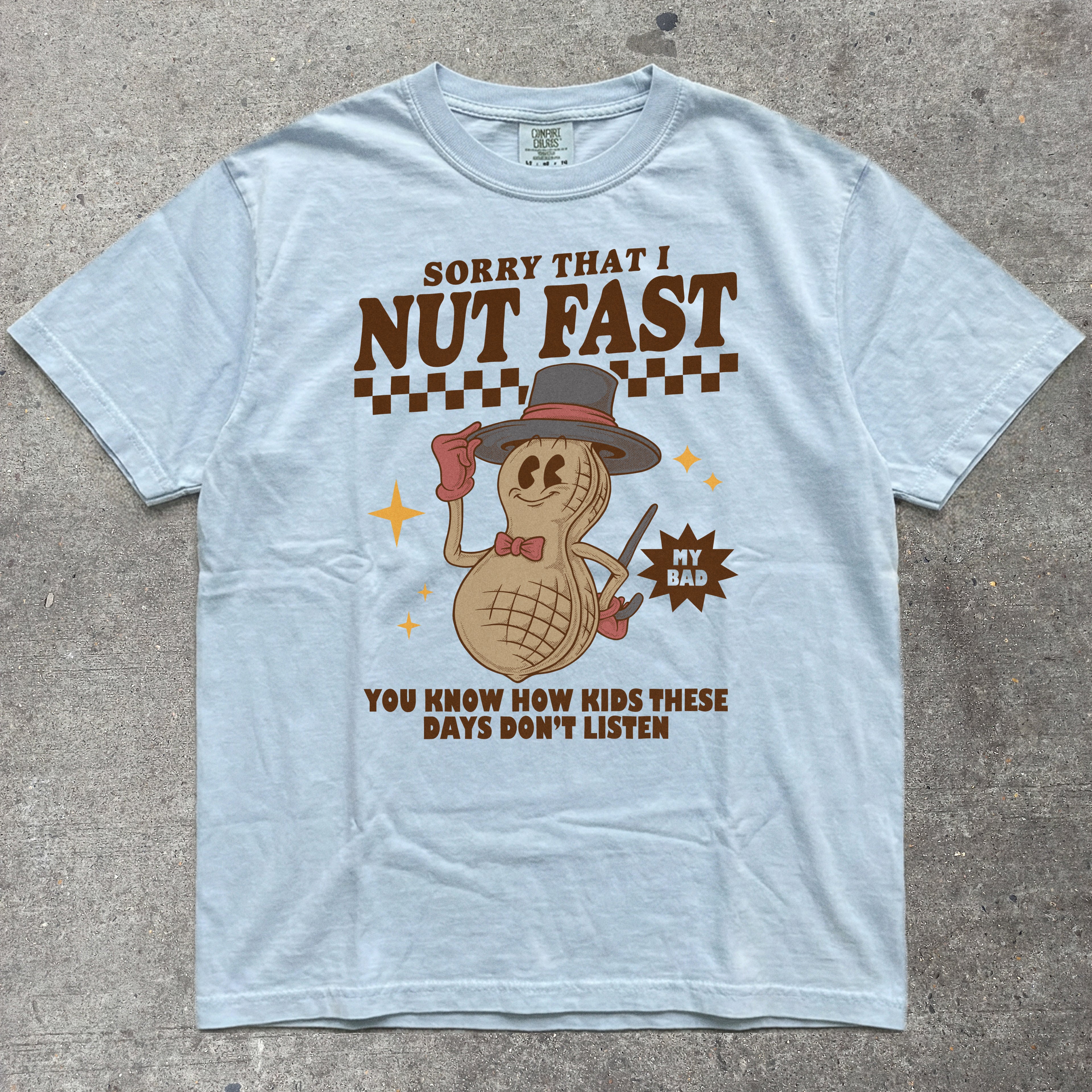 SORRY THAT I NUT FAST
