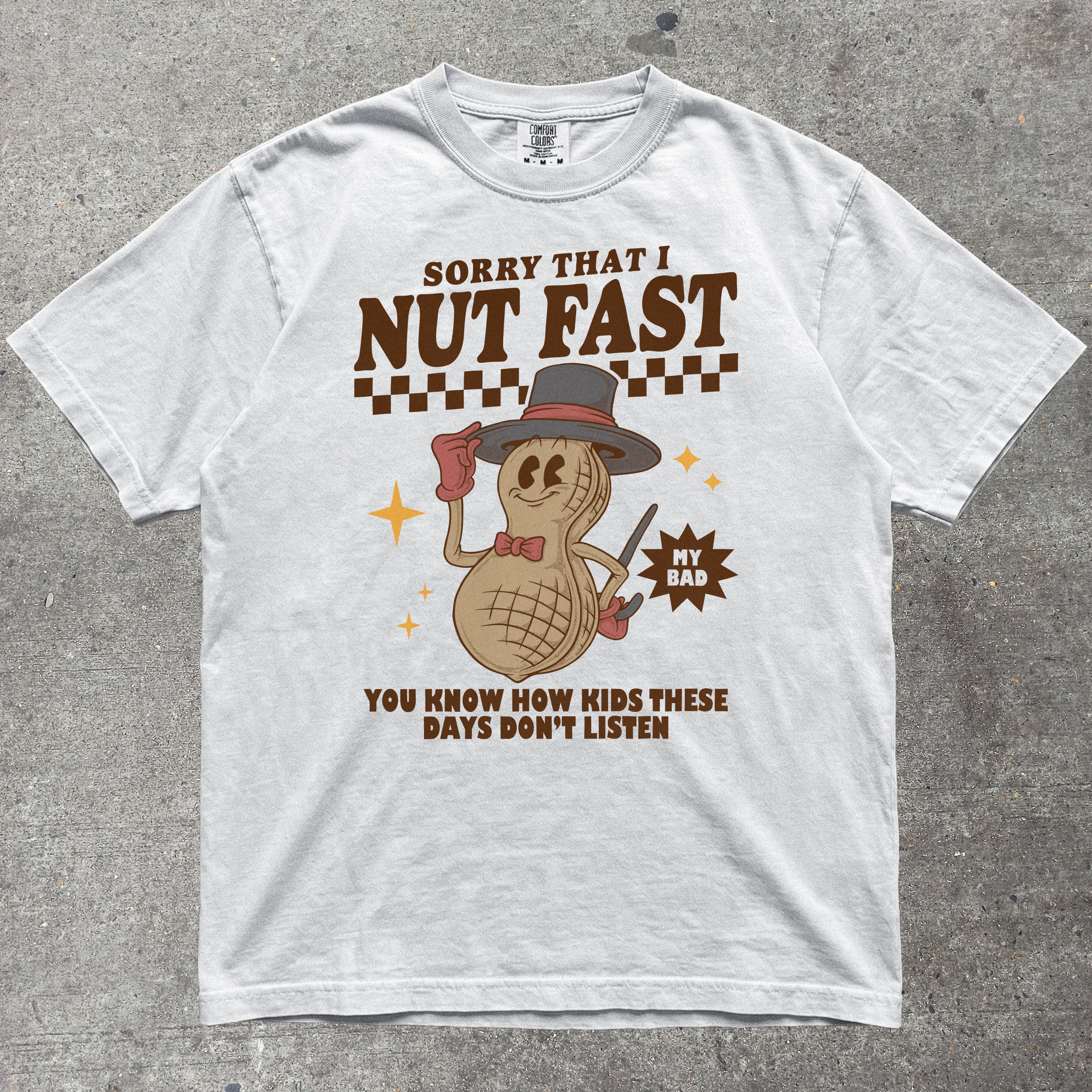 SORRY THAT I NUT FAST