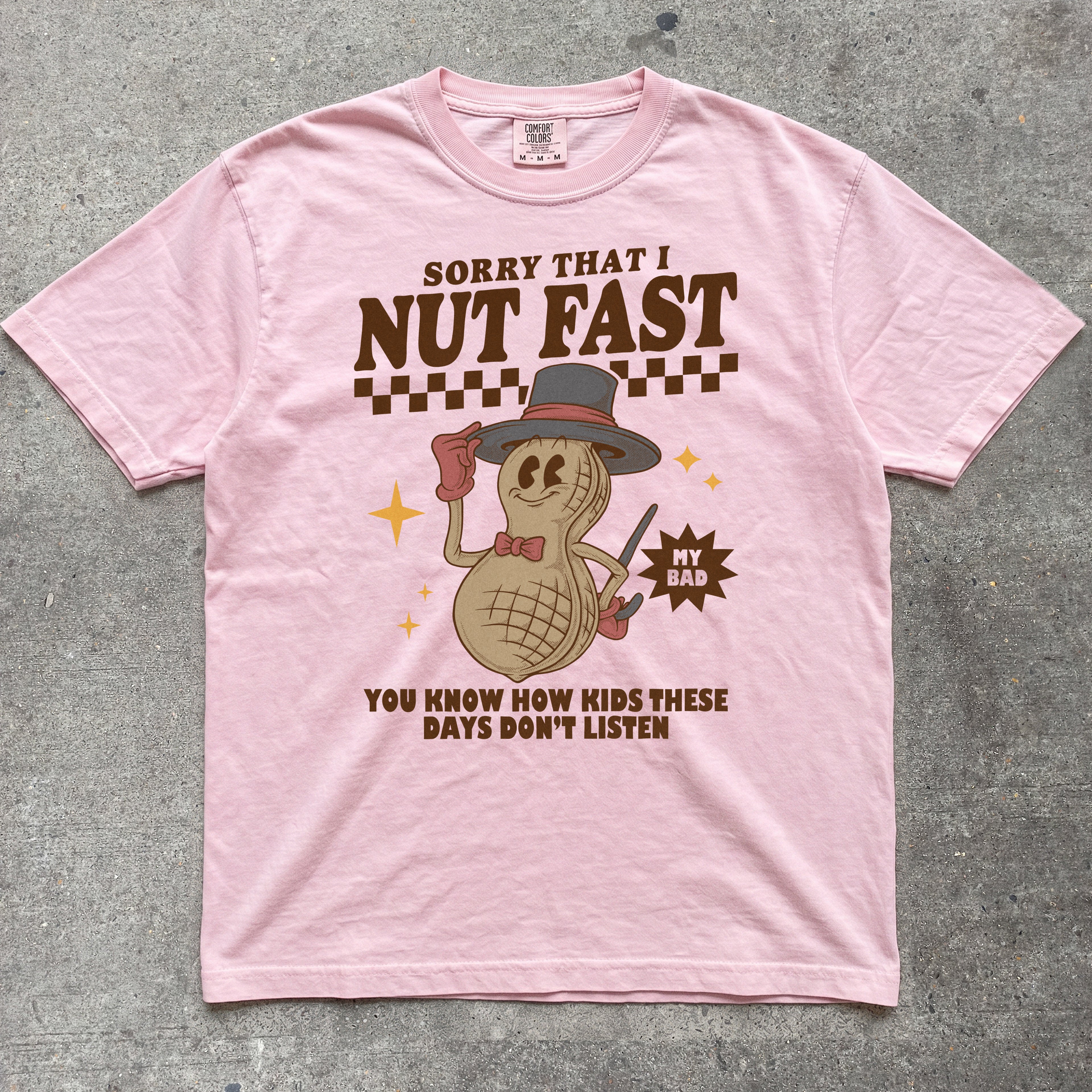 SORRY THAT I NUT FAST