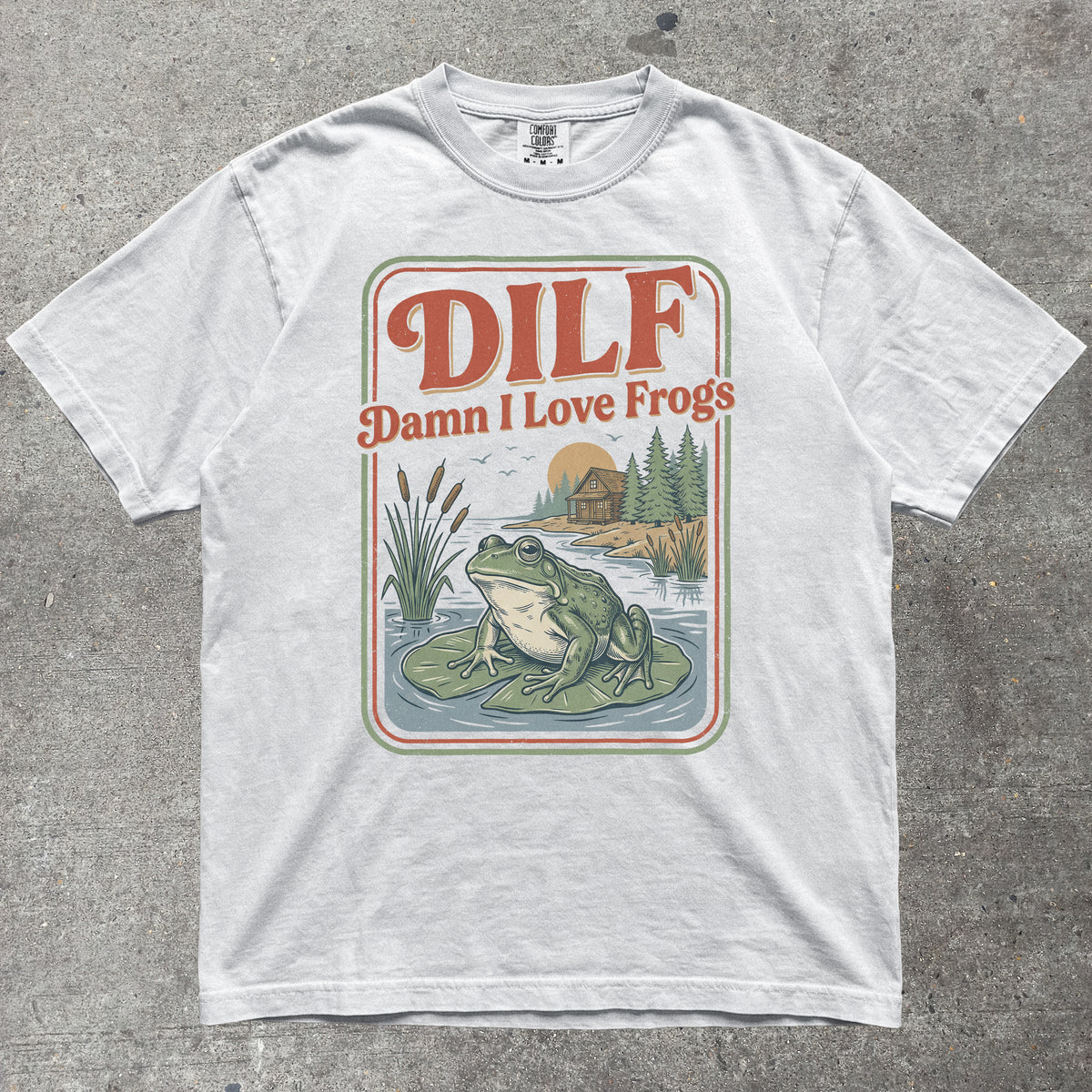 DILF DAMN I LOVE FROGS