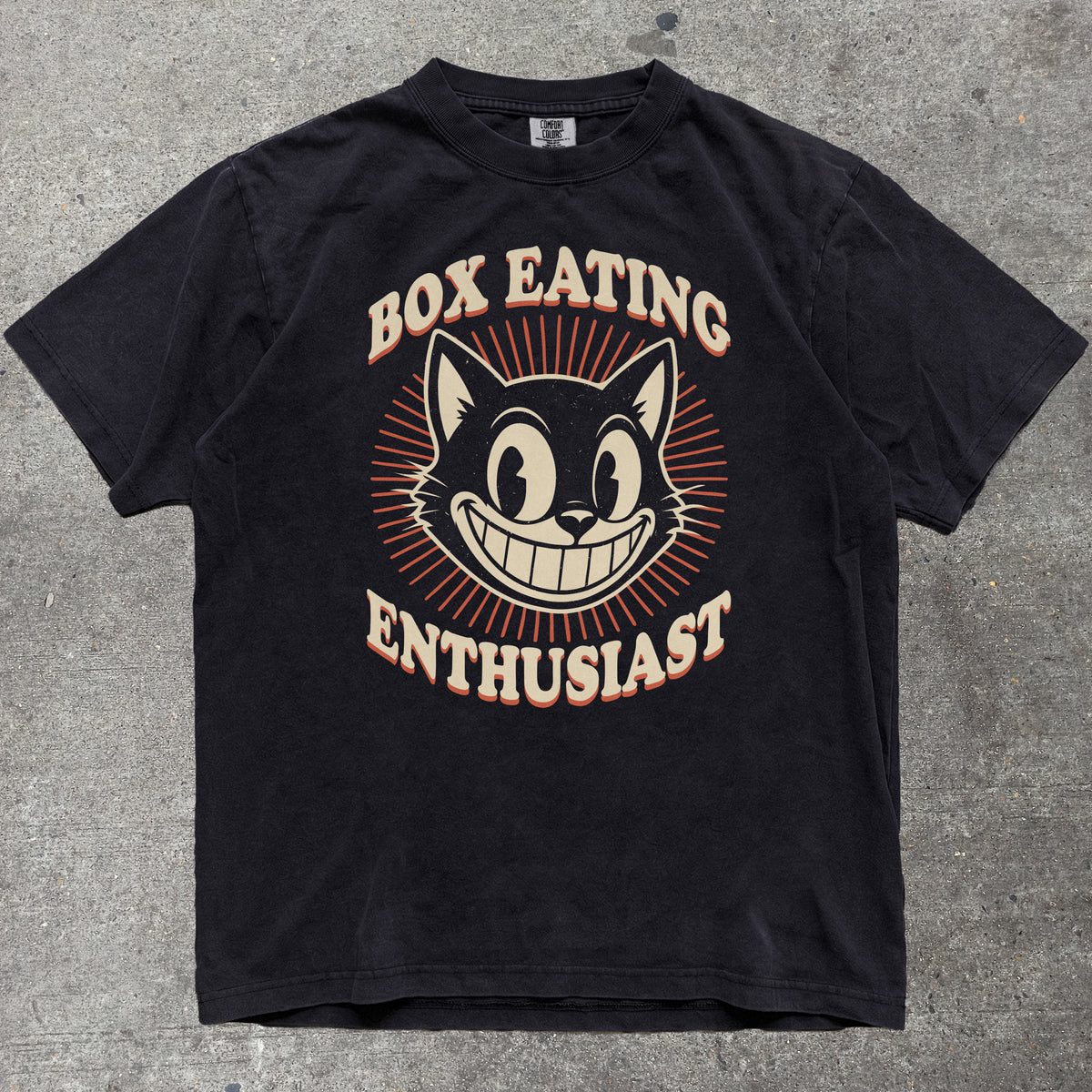 BOX EATING ENTHUSIAST