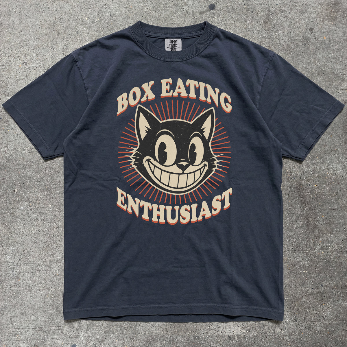 BOX EATING ENTHUSIAST