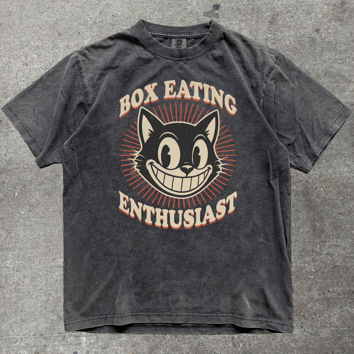 BOX EATING ENTHUSIAST