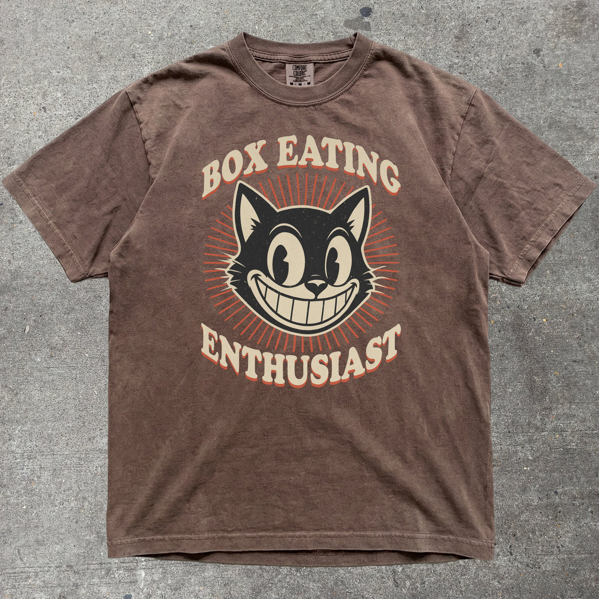 BOX EATING ENTHUSIAST