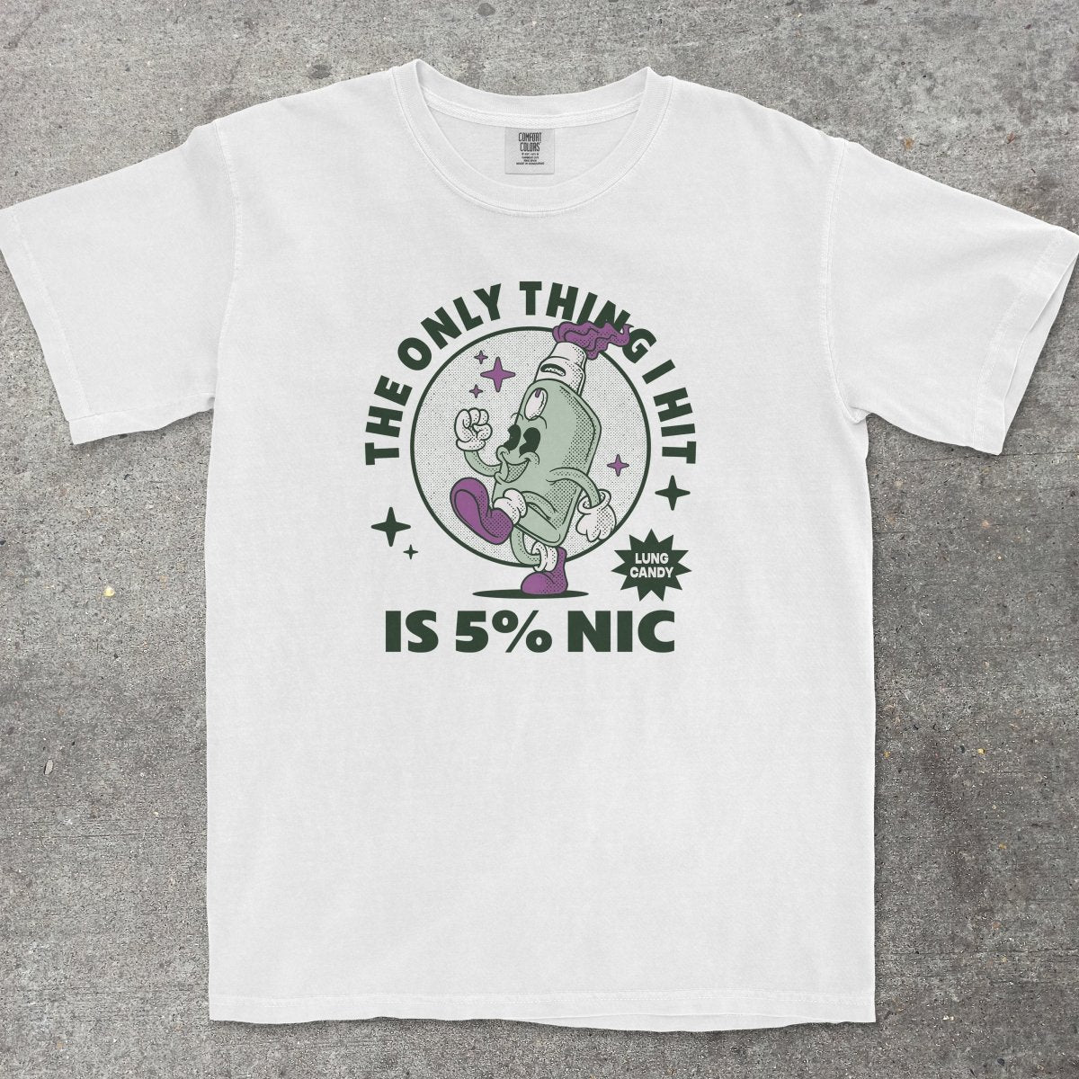 5% Nic - TeeHeeUSCo - T-Shirt