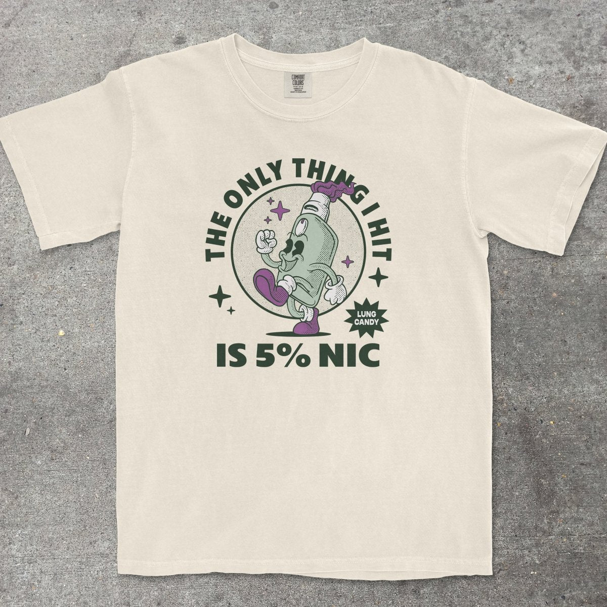 5% Nic - TeeHeeUSCo - T-Shirt
