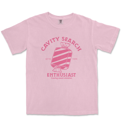 CAVITY SEARCH ENTHUSIAST - TeeHeeUSCo - T-Shirt