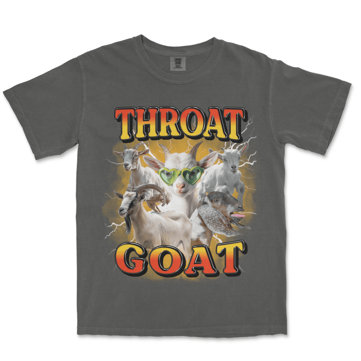 VINTAGE THROAT GOAT - TeeHeeUSCo - T-Shirt