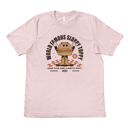 WORLD FAMOUS SLOPPY TOPPY - TeeHeeUSCo - T-Shirt