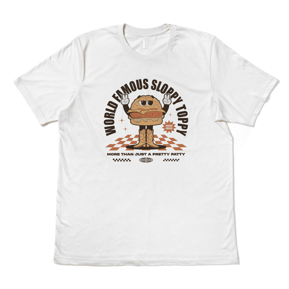 WORLD FAMOUS SLOPPY TOPPY - TeeHeeUSCo - T-Shirt