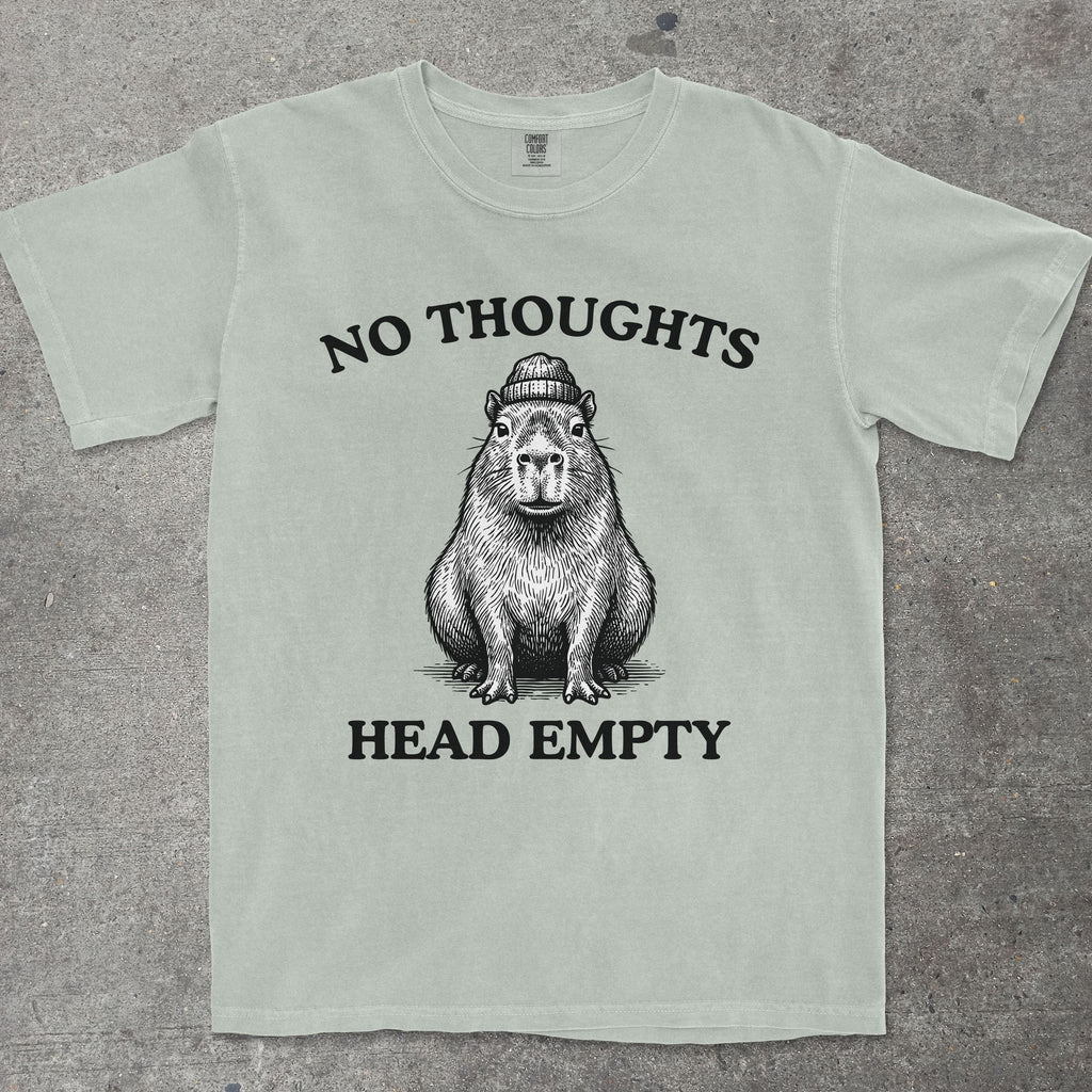 NO THOUGHTS HEAD EMPTY