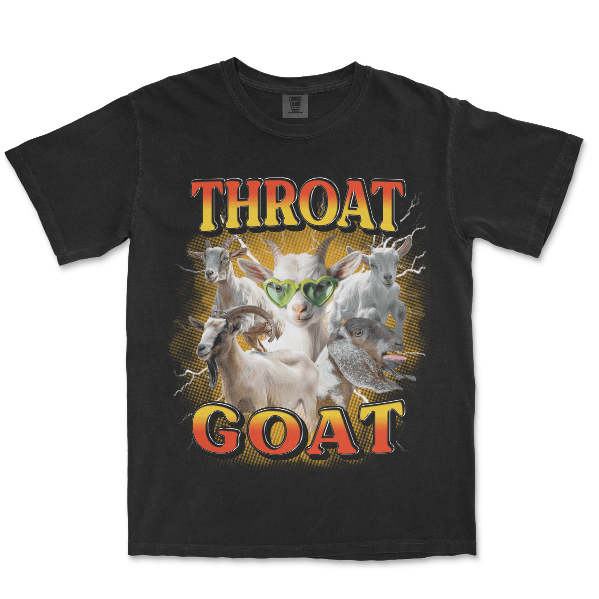 VINTAGE THROAT GOAT - TeeHeeUSCo - T-Shirt