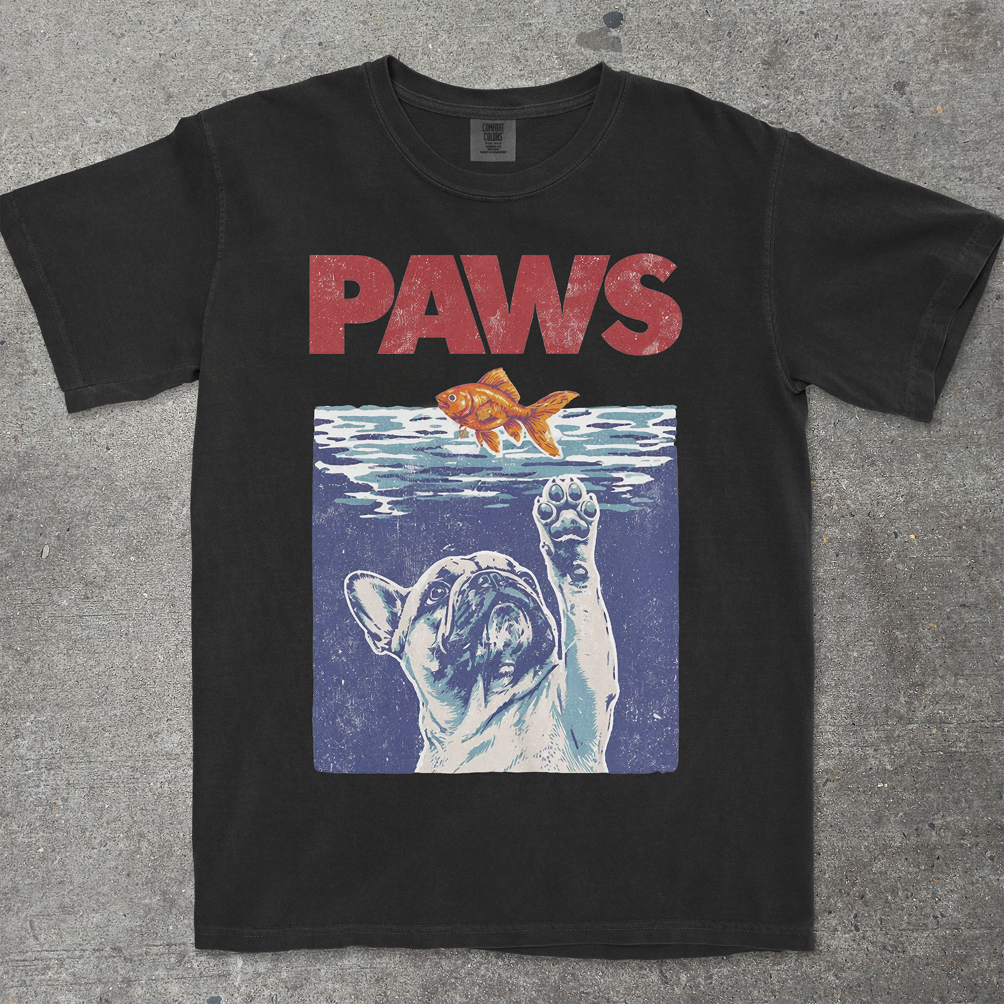 PAWS FRENCH BULLDOG SHIRT