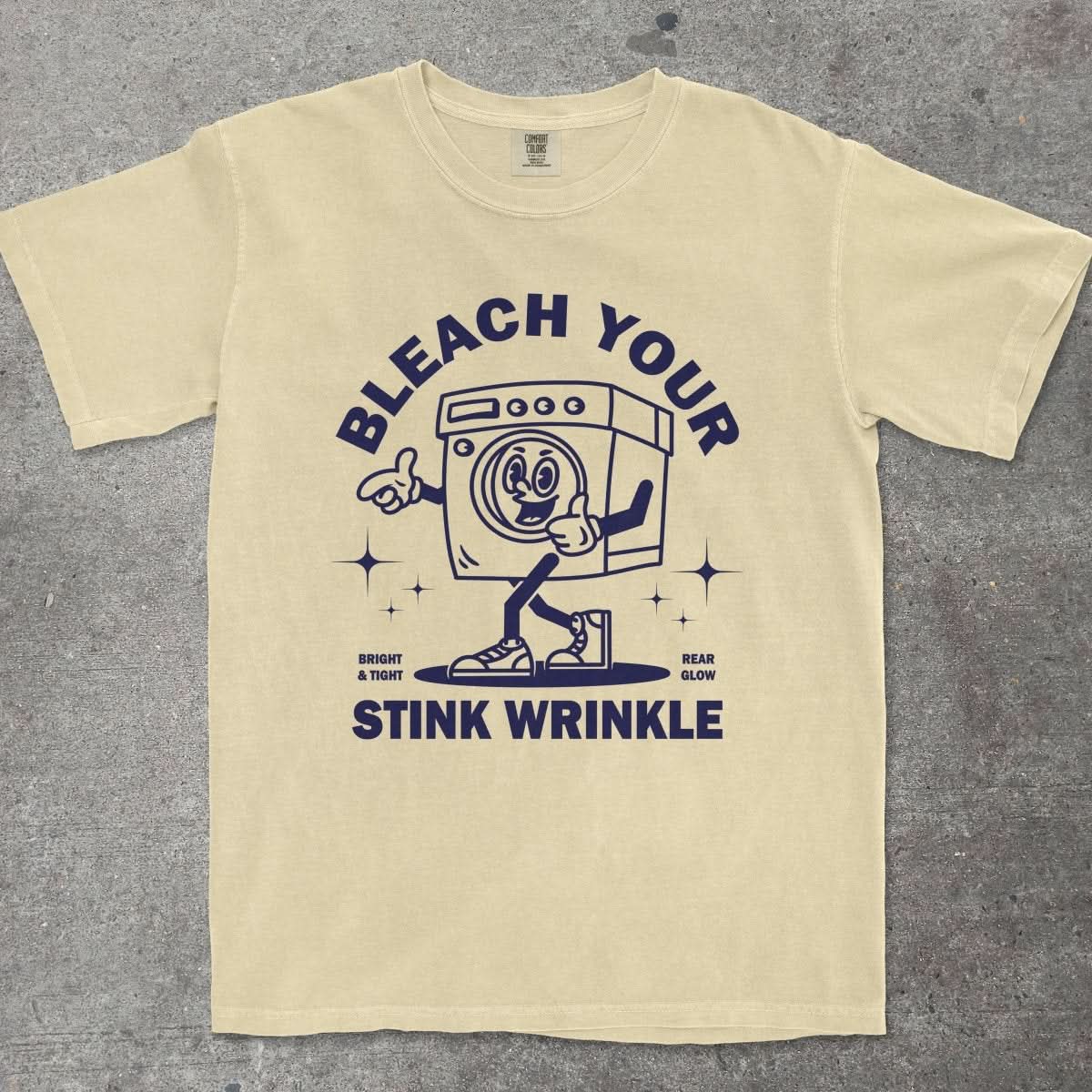 BLEACH YOUR STINK WRINKLE - TeeHeeUSCo - T-Shirt