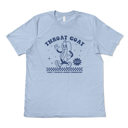 THROAT GOAT RETRO MASCOT - TeeHeeUSCo - T-Shirt